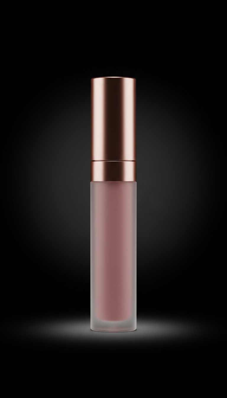 Quartz Blush matte finish lip gloss